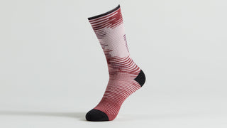 Specialized Soft Air Tall Socks - Maroon Blur