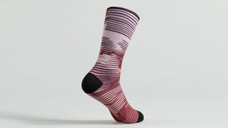 Specialized Soft Air Tall Socks - Maroon Blur