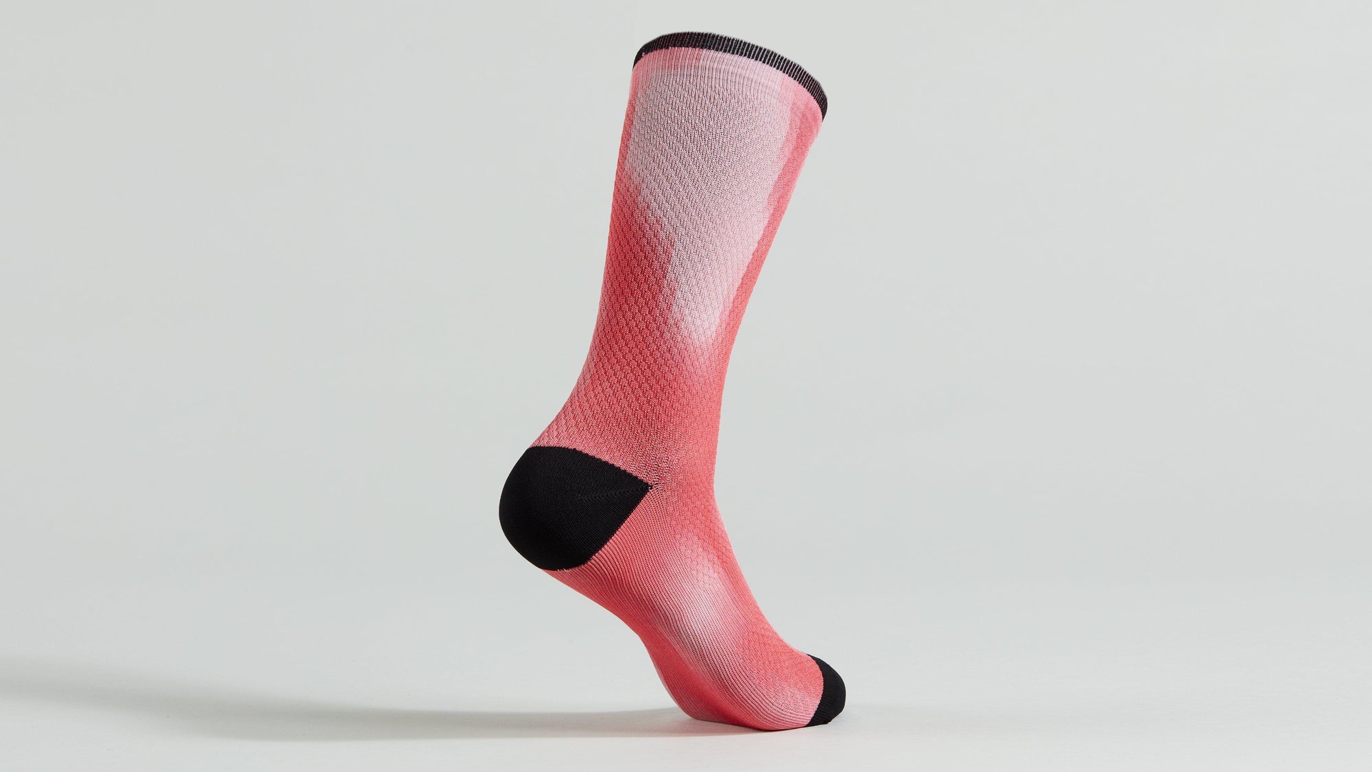 Specialized Soft Air Tall Socks - Vivid Coral Distortion