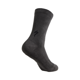 Specialized Cotton Tall Socks - Charcoal