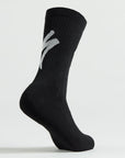 Specialized Techno MTB Tall Logo Socks - Black/White