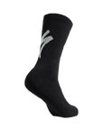 Specialized Techno MTB Tall Logo Socks - Black/White