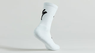 Specialized Techno MTB Tall Logo Socks - Dove Grey