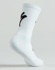 Specialized Techno MTB Tall Logo Socks - Dove Grey