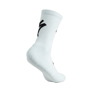Specialized Techno MTB Tall Logo Socks - Dove Grey