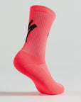 Specialized Techno MTB Tall Logo Socks - Imperial Red
