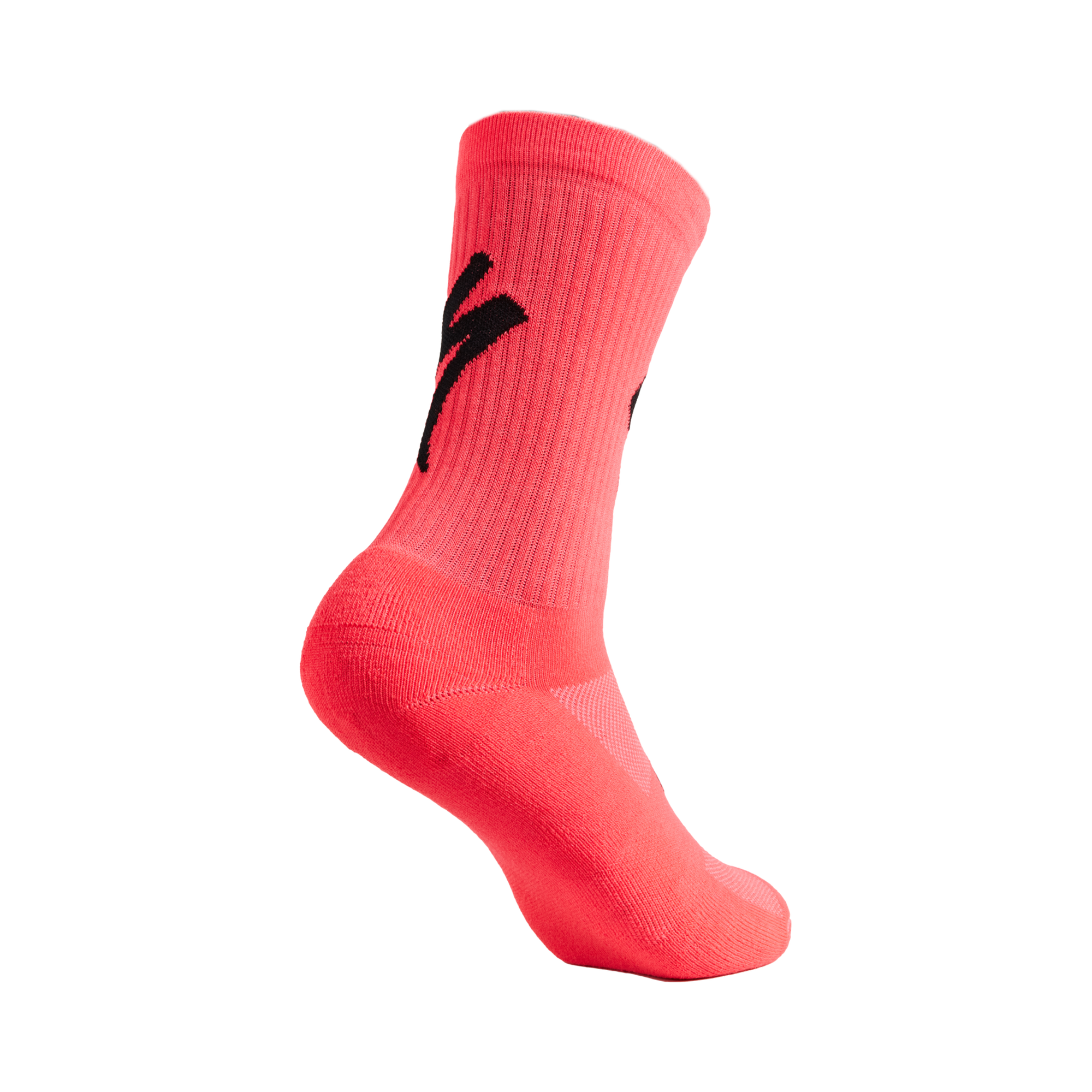 Specialized Techno MTB Tall Logo Socks - Imperial Red