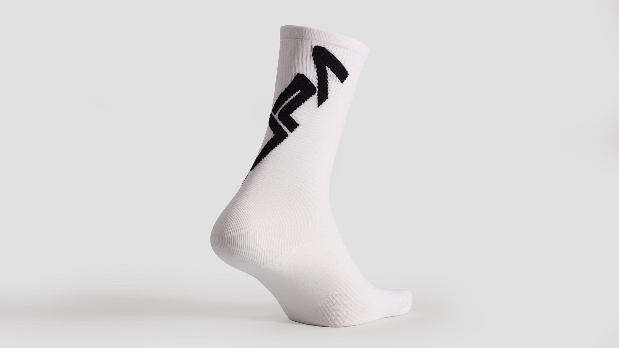 Specialized Supacaz SupaSox Twisted Sock - Black/White