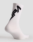 Specialized Supacaz SupaSox Twisted Sock - Black/White