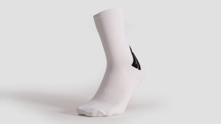 Specialized Supacaz SupaSox Twisted Sock - Black/White