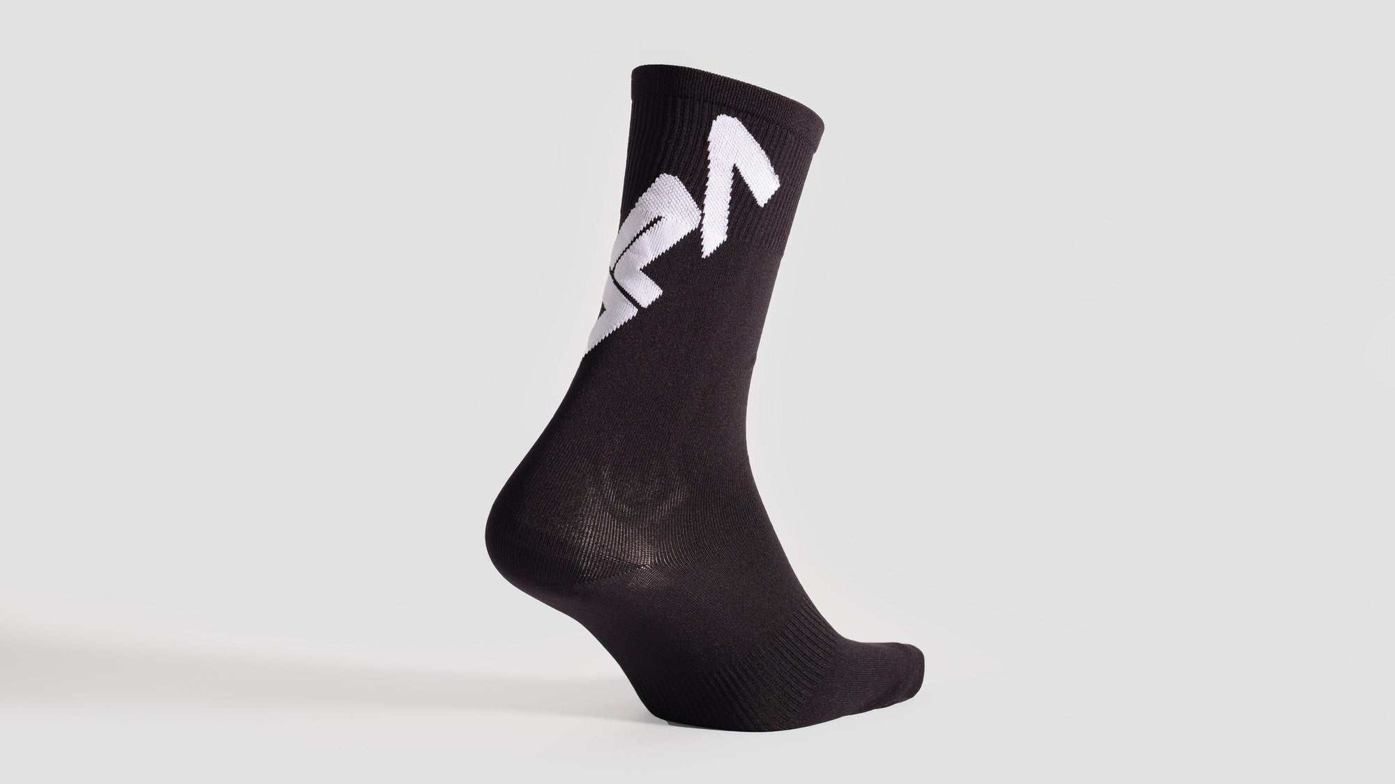 Specialized Supacaz SupaSox Twisted Sock - White/Black