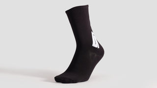 Specialized Supacaz SupaSox Twisted Sock - White/Black