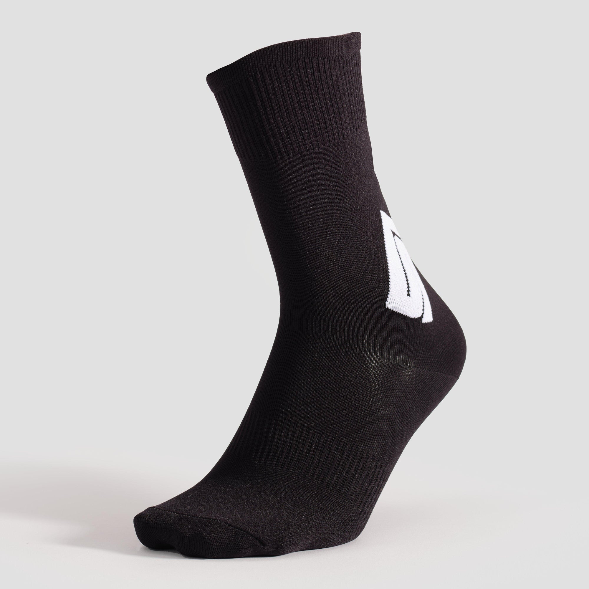 Specialized Supacaz SupaSox Twisted Sock - White/Black