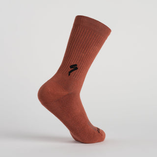 Specialized Cotton Tall Socks - Terra Cotta