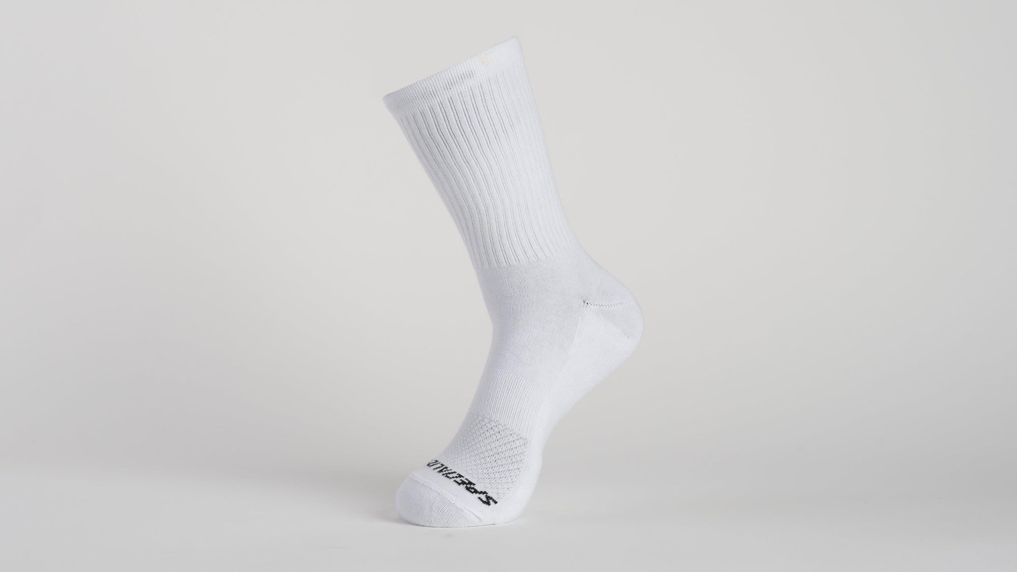 Specialized Cotton Tall Socks - White