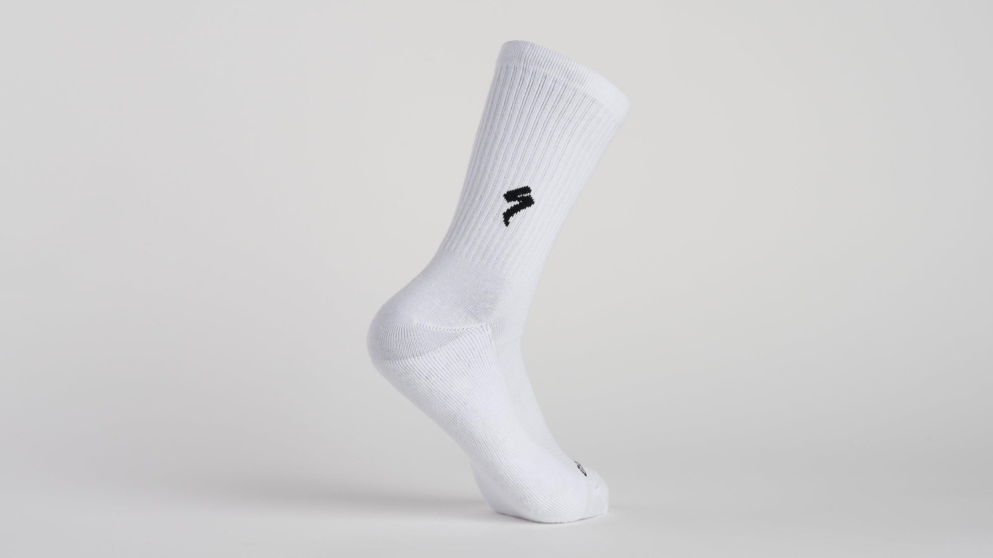 Specialized Cotton Tall Socks - White