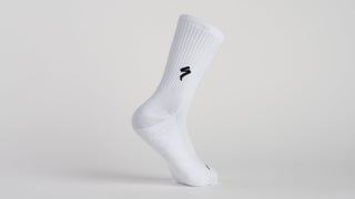 Specialized Cotton Tall Socks - White