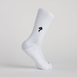 Specialized Cotton Tall Socks - White