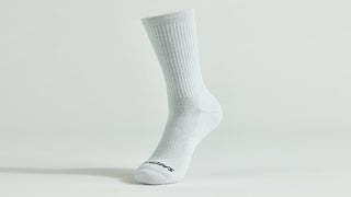 Specialized Merino Midweight Tall Logo Socks  - Dove Grey