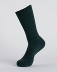 Specialized Merino Midweight Tall Logo Socks  - Dark Moss Green