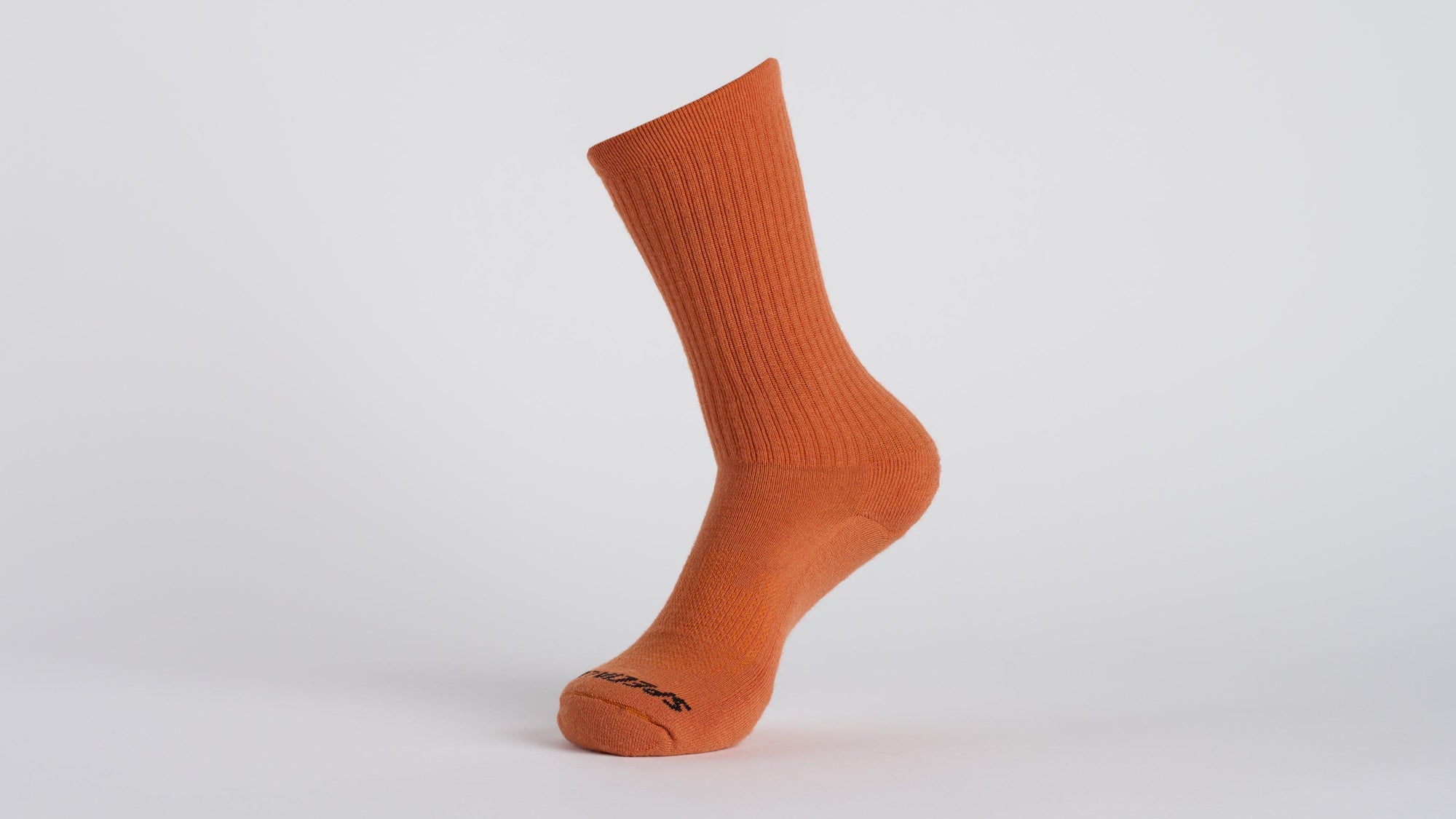 Specialized Merino Midweight Tall Logo Socks  - Pecan