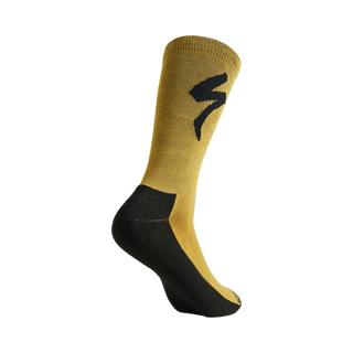 Specialized PrimaLoft® Lightweight Tall Logo Socks - Harvest Gold