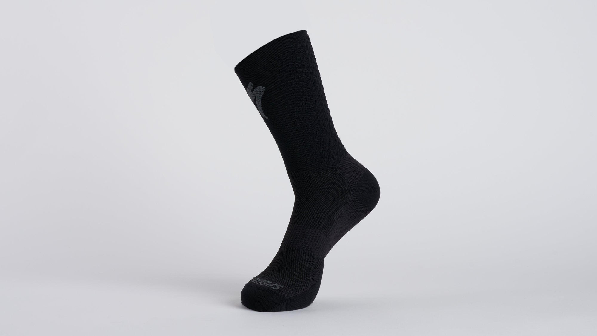 Specialized Knit Tall Sock - Black/Silver