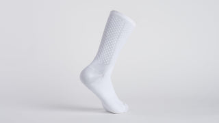 Specialized Knit Tall Sock - White/Silver