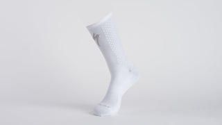Specialized Knit Tall Sock - White/Silver