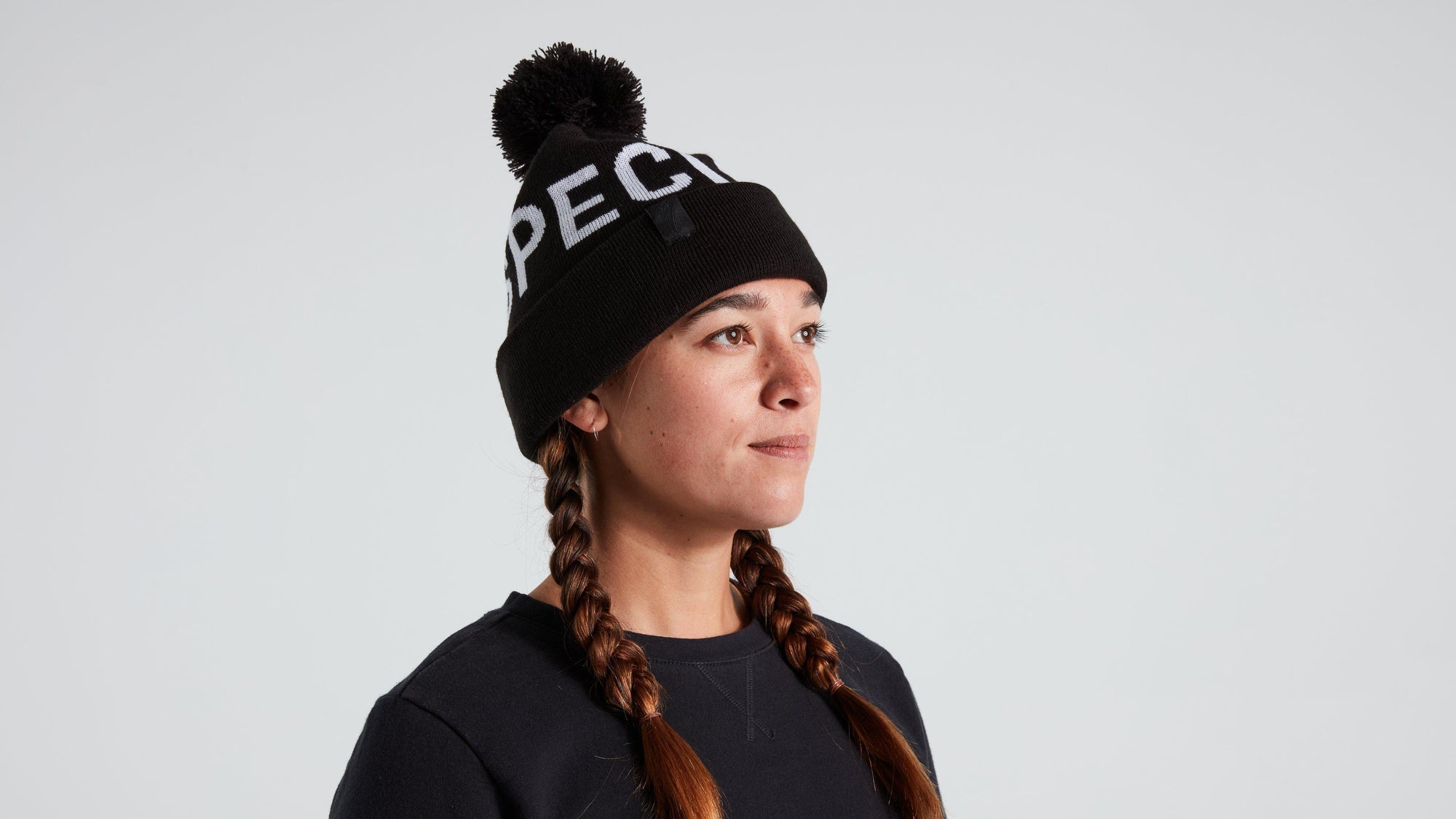 Specialized New Era Pom Beanie - Black
