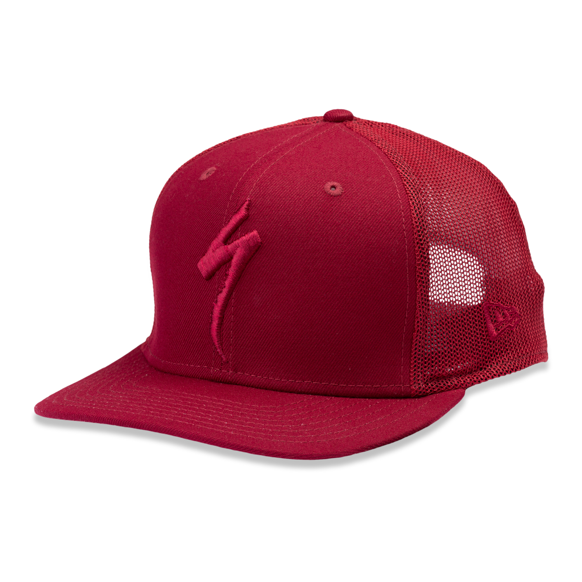 Specialized New Era S-Logo Trucker Hat - Crimson