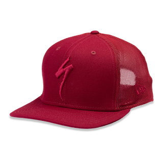 Specialized New Era S-Logo Trucker Hat - Crimson