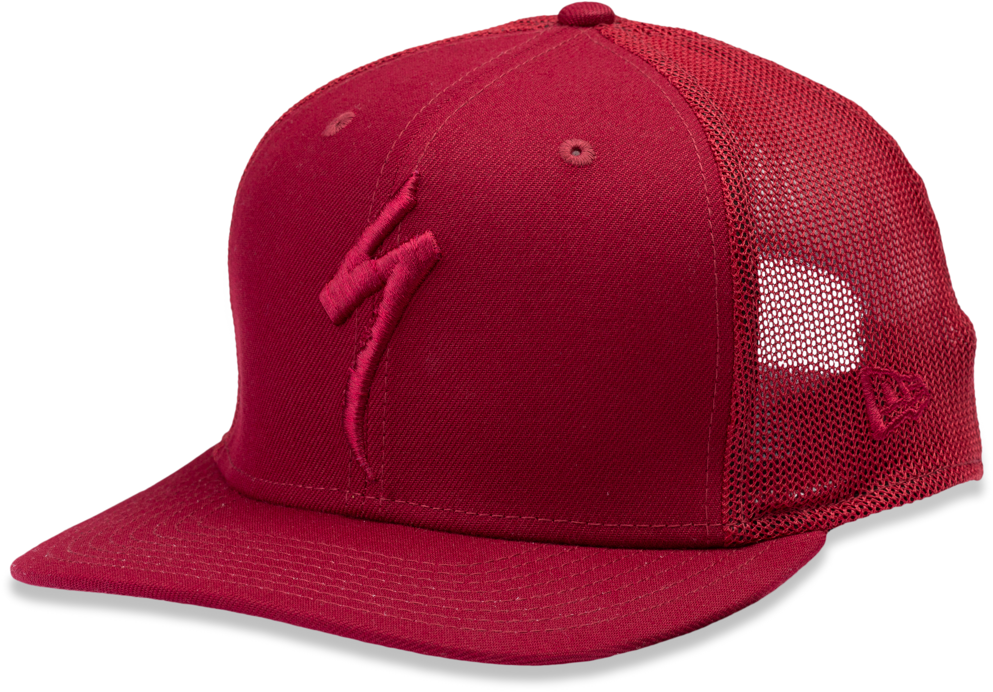 Specialized New Era S-Logo Trucker Hat - Crimson