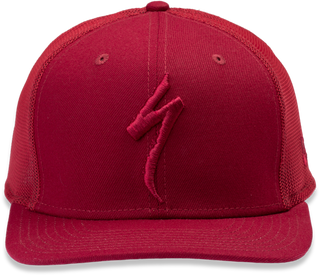Specialized New Era S-Logo Trucker Hat - Crimson
