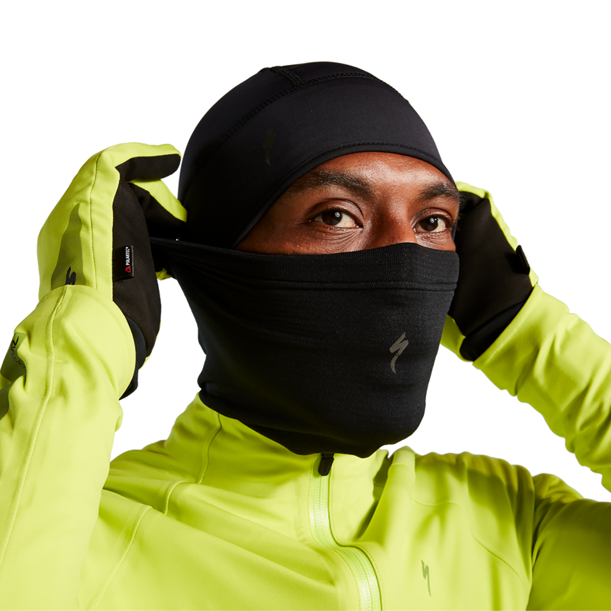 Specialized Prime Power Grid Neck Gaiter - Black