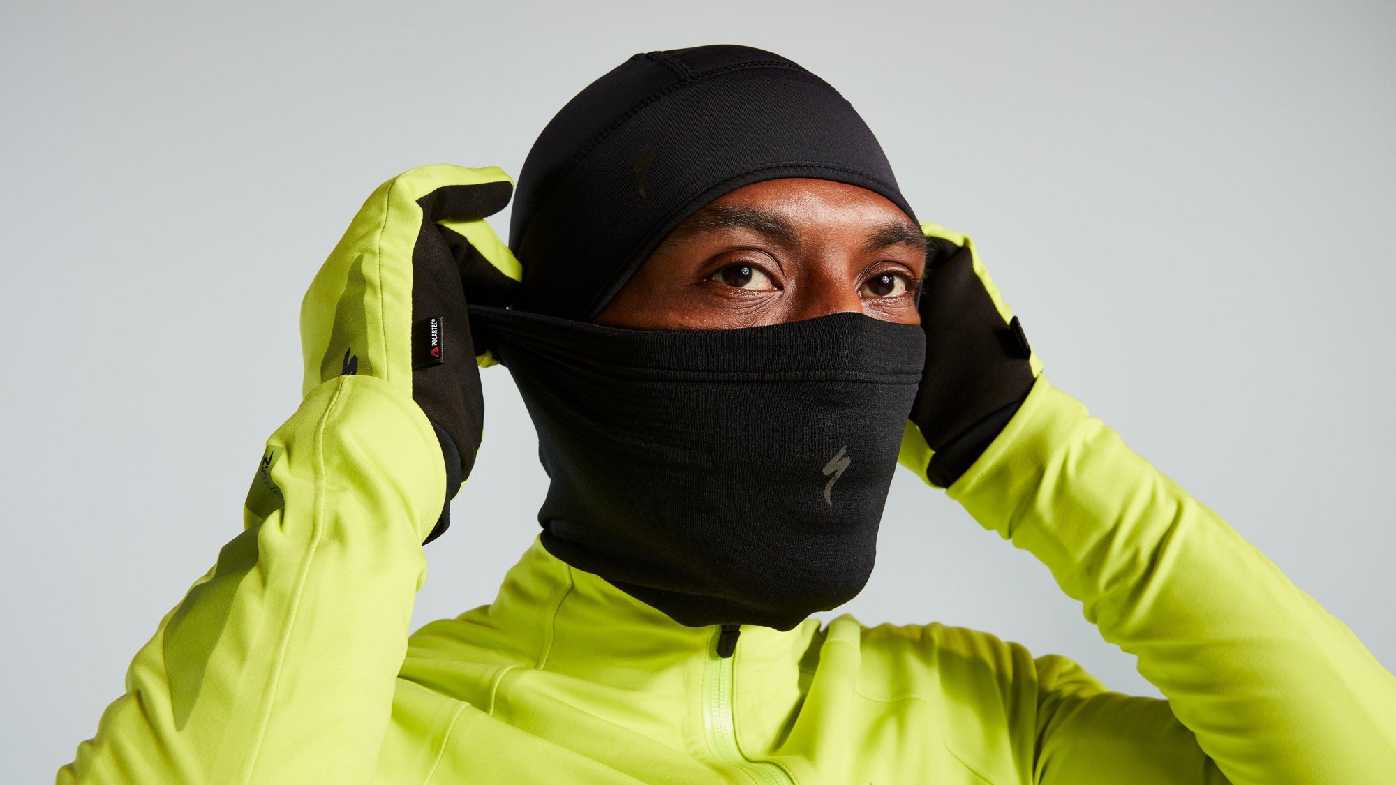 Specialized Prime Power Grid Neck Gaiter - Black