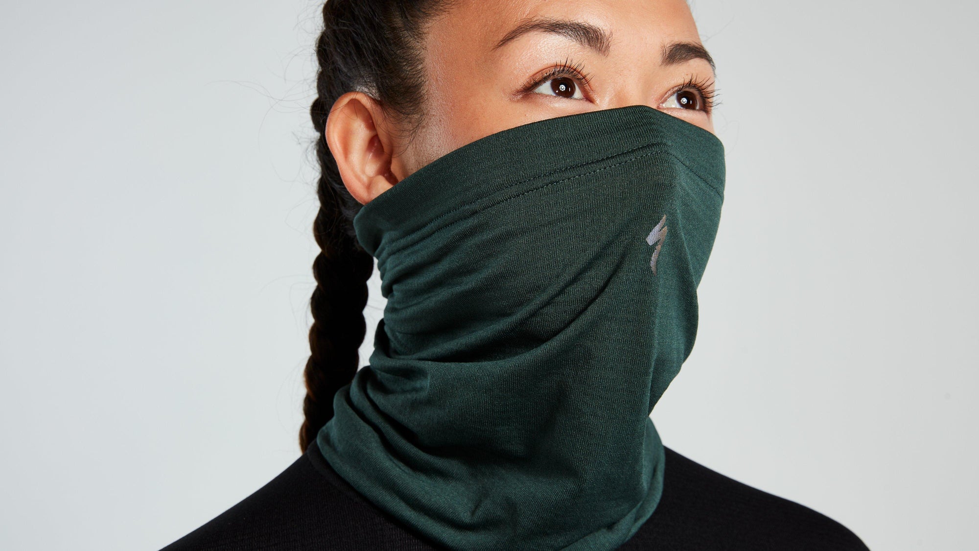 Specialized Prime Power Grid Neck Gaiter - Forest Green