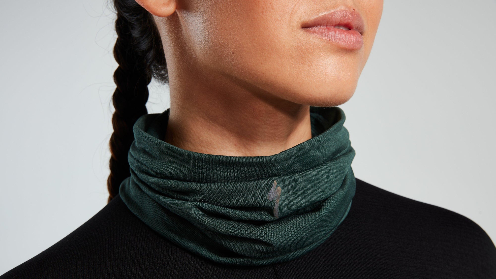 Specialized Prime Power Grid Neck Gaiter - Forest Green