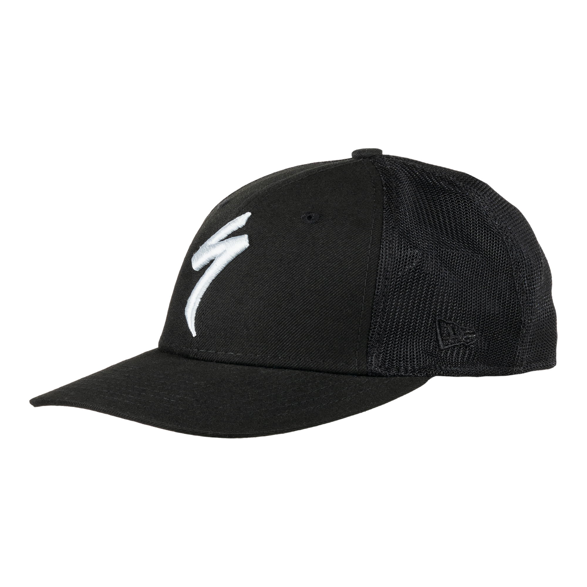 Specialized New Era S-Logo Trucker Hat - Black/Dove Grey