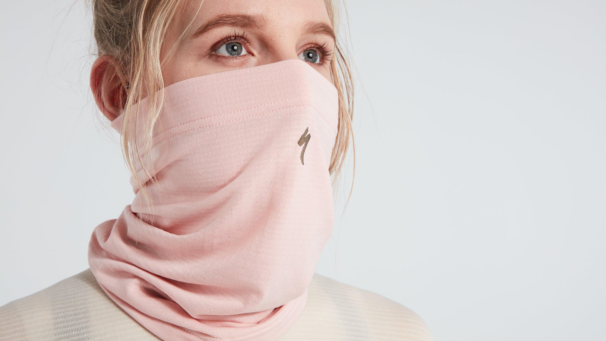 Specialized Prime Power Grid Neck Gaiter - Blush