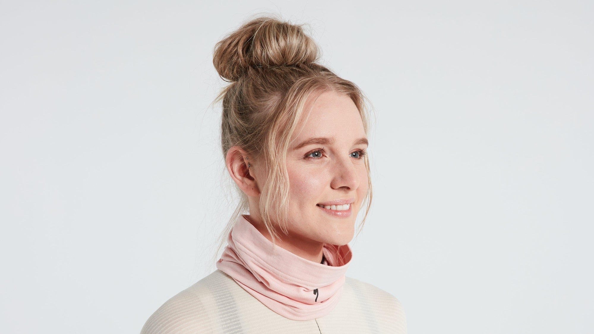 Specialized Prime Power Grid Neck Gaiter - Blush