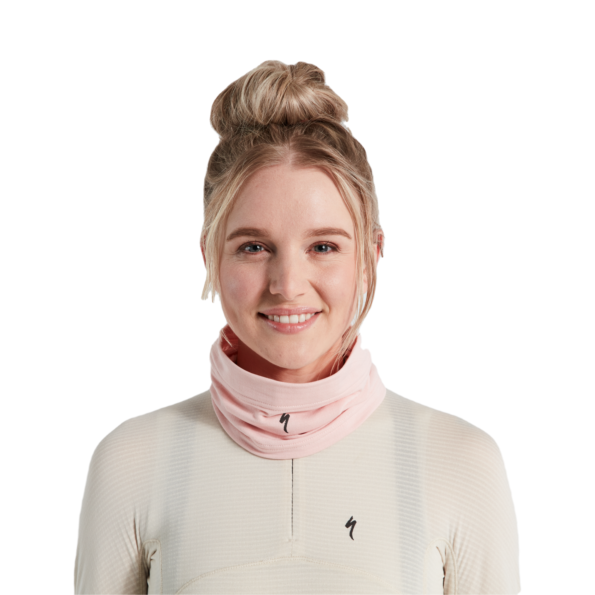 Specialized Prime Power Grid Neck Gaiter - Blush