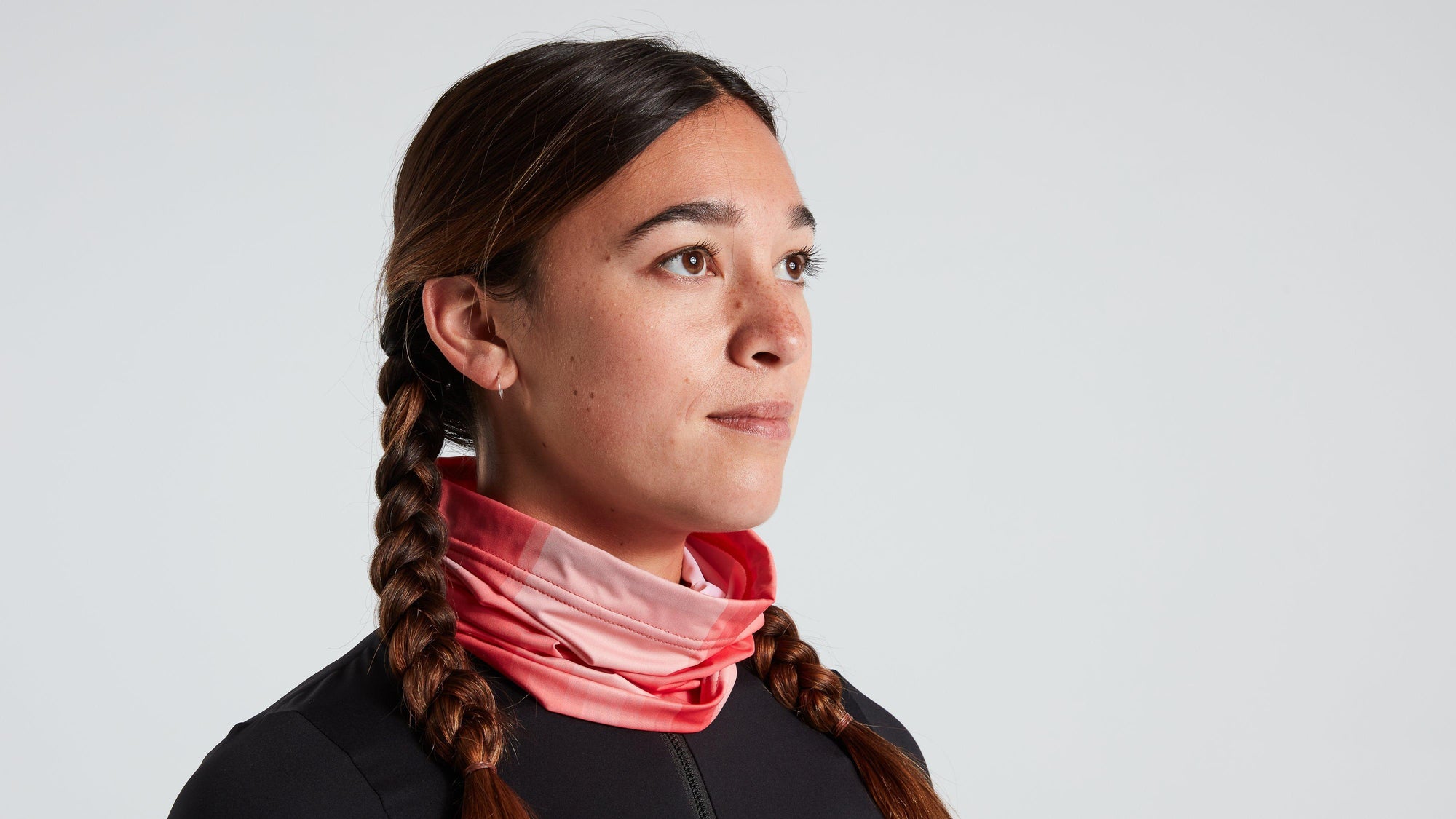 Specialized Distortion Neck Gaiter - Vivid Coral