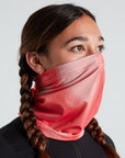 Specialized Distortion Neck Gaiter - Vivid Coral