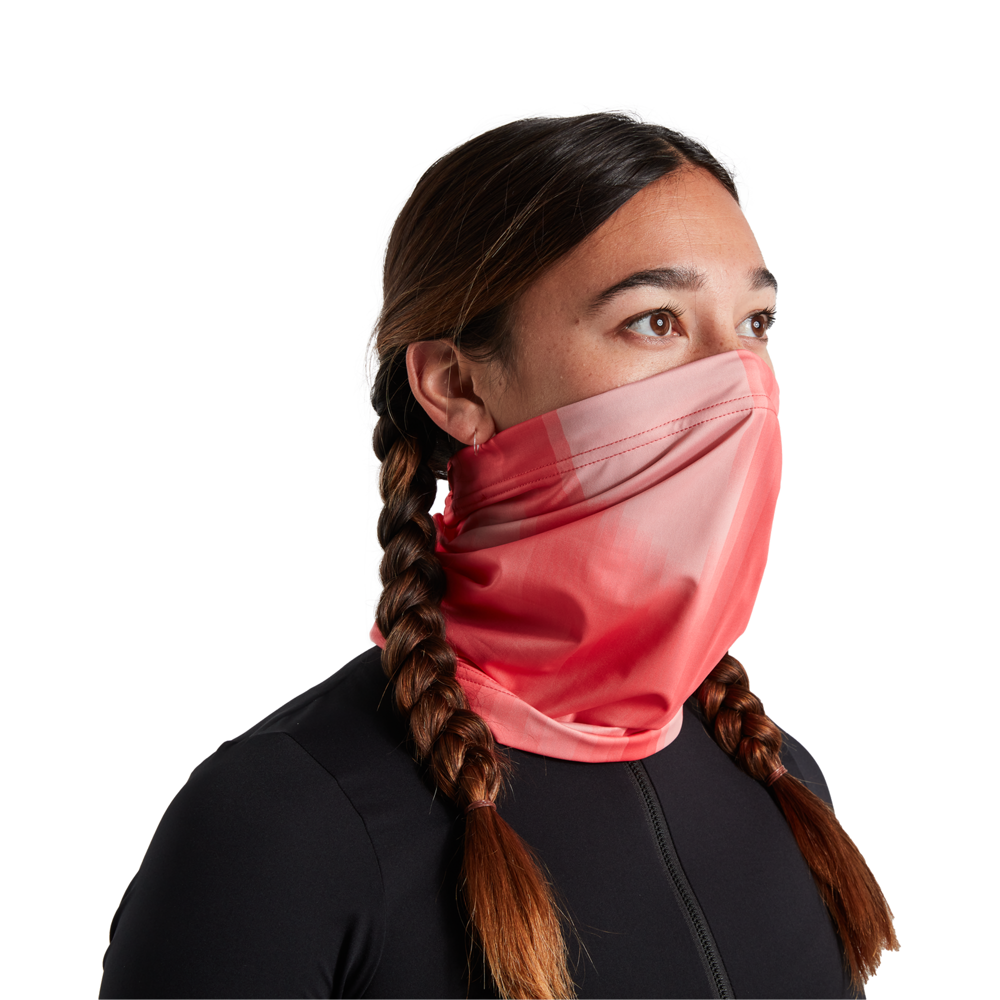 Specialized Distortion Neck Gaiter - Vivid Coral
