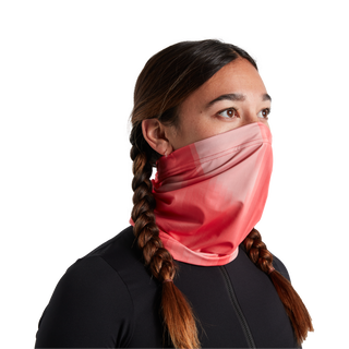 Specialized Distortion Neck Gaiter - Vivid Coral