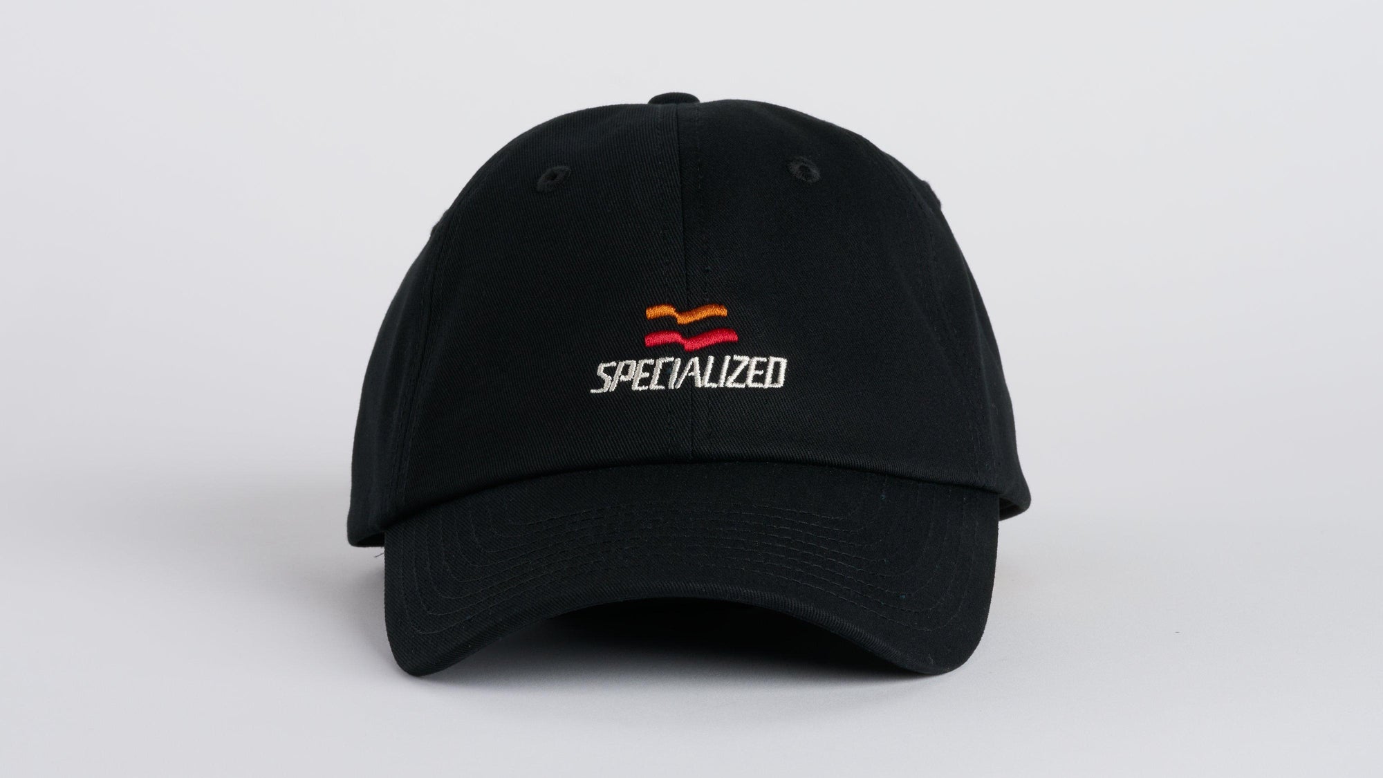 Specialized Flag Graphic 6-Panel Dad Hat - Black