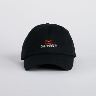 Specialized Flag Graphic 6-Panel Dad Hat - Black