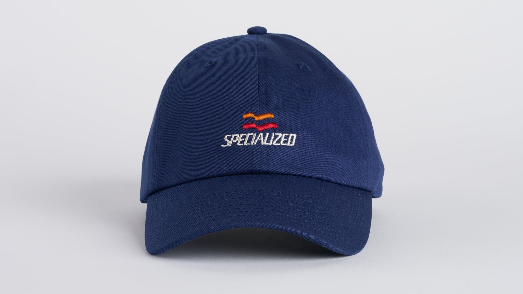 Specialized Flag Graphic 6-Panel Dad Hat - Deep Marine