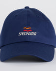 Specialized Flag Graphic 6-Panel Dad Hat - Deep Marine